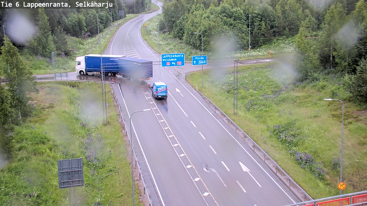 Kelikamerat Kuva Tie 6 Lappeenranta, Selkäharju, Lappeenranta, Etelä-Karjala