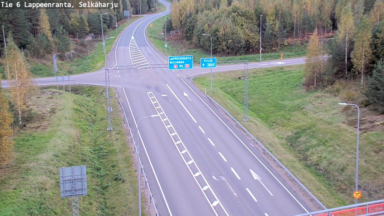Kelikamerat Kuva Tie 6 Lappeenranta, Selkäharju, Lappeenranta, Etelä-Karjala
