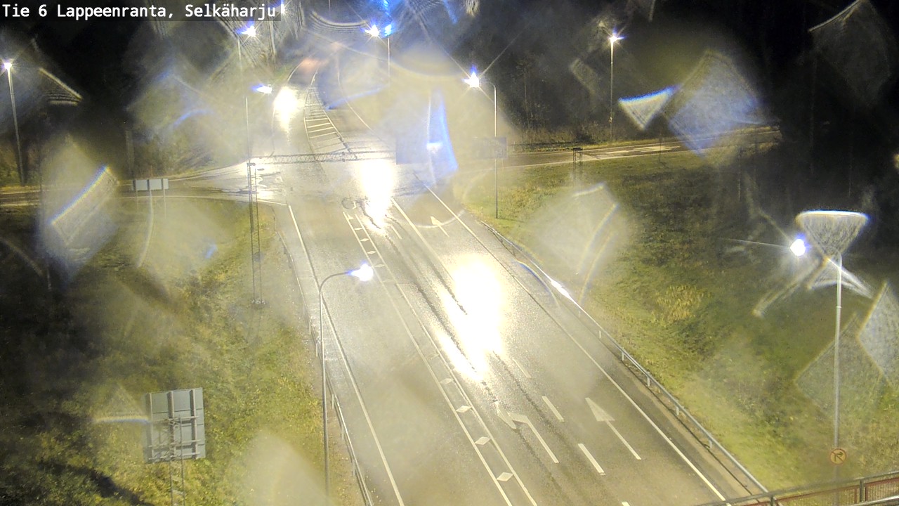 Weather Camera Image Road 6 Lappeenranta, Selkäharju, Lappeenranta, Etelä-Karjala