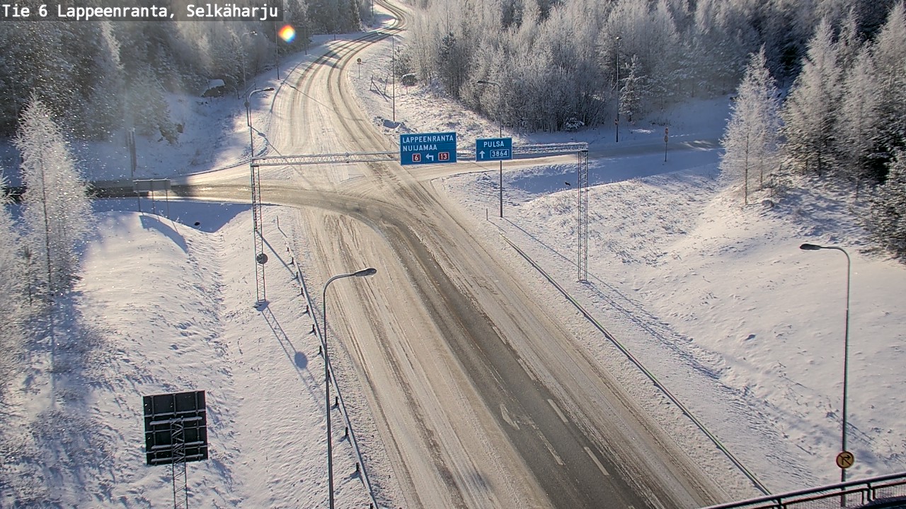 Kelikamerat Kuva Tie 6 Lappeenranta, Selkäharju, Lappeenranta, Etelä-Karjala