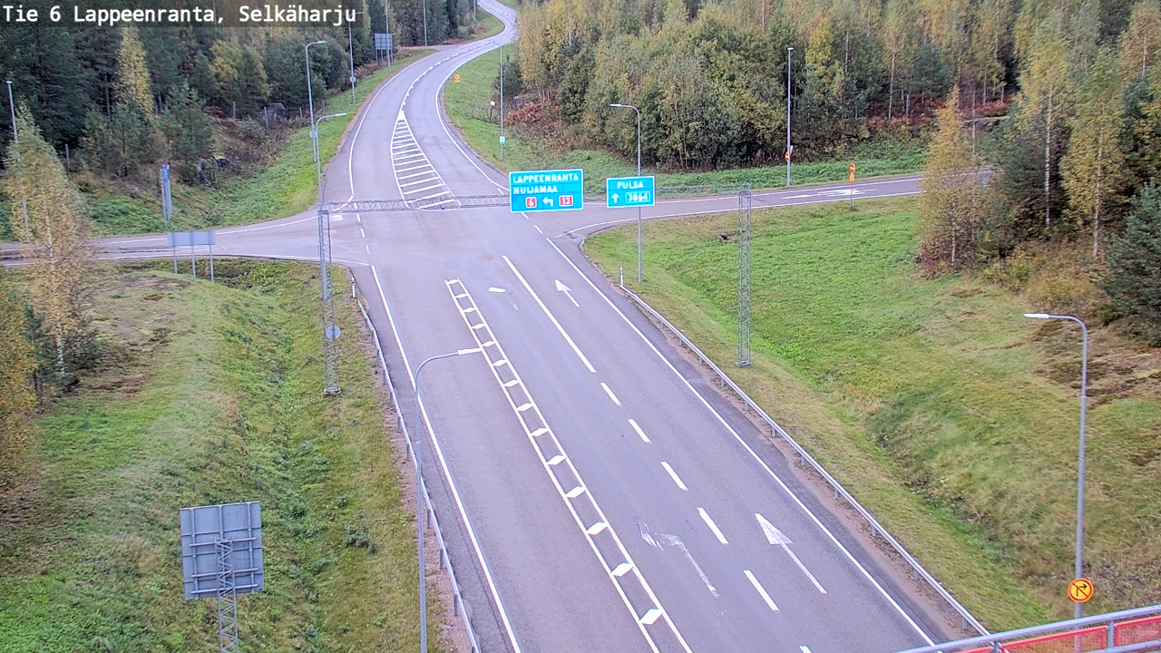 Kelikamerat Kuva Tie 6 Lappeenranta, Selkäharju, Lappeenranta, Etelä-Karjala