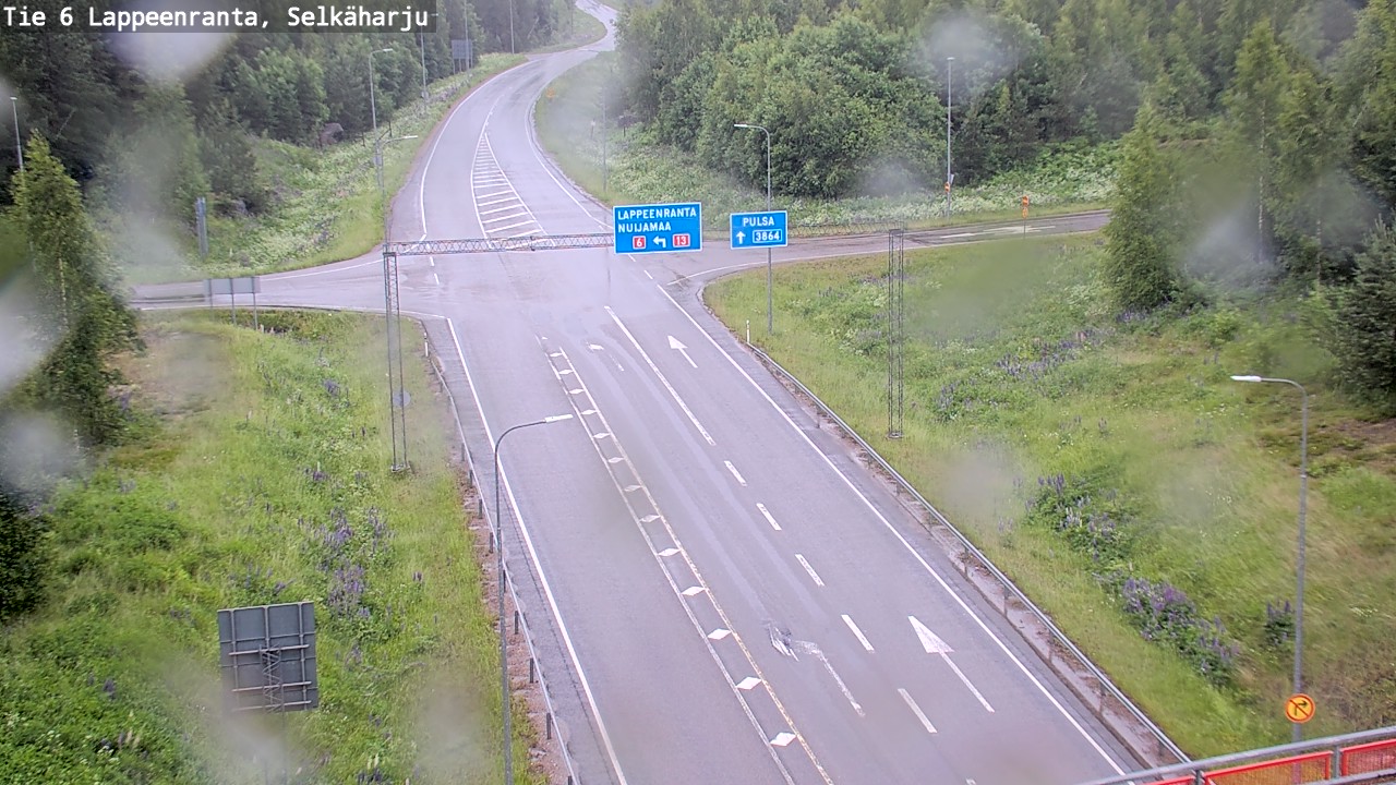 Kelikamerat Kuva Tie 6 Lappeenranta, Selkäharju, Lappeenranta, Etelä-Karjala
