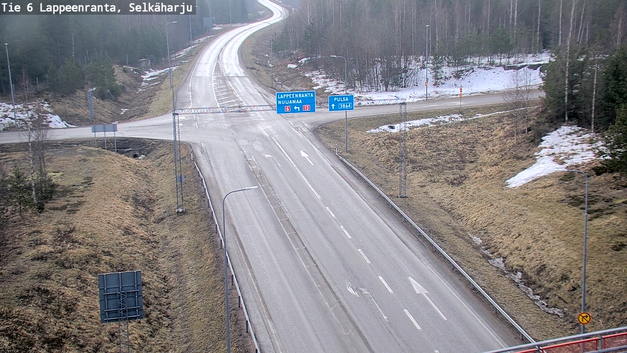 Kelikamerat Kuva Tie 6 Lappeenranta, Selkäharju, Lappeenranta, Etelä-Karjala