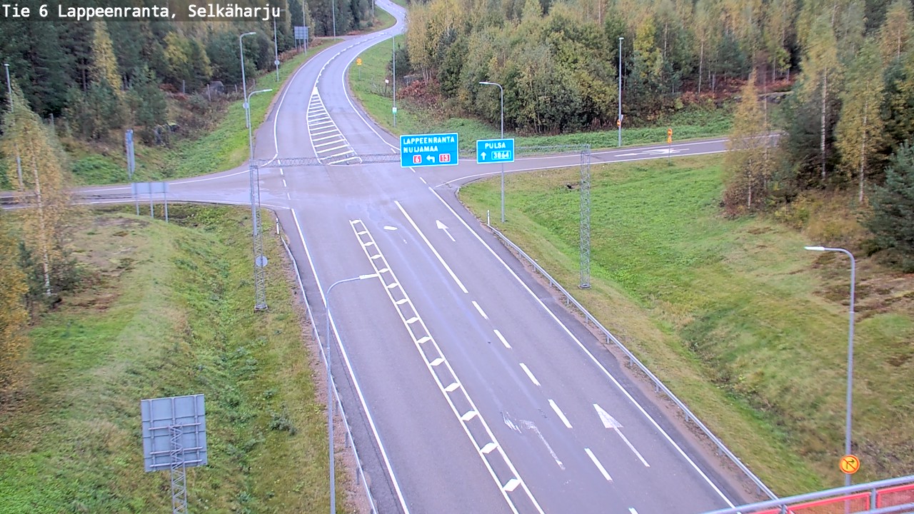 Kelikamerat Kuva Tie 6 Lappeenranta, Selkäharju, Lappeenranta, Etelä-Karjala