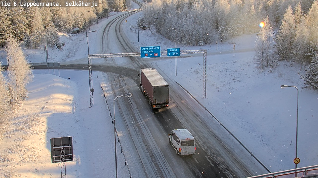 Kelikamerat Kuva Tie 6 Lappeenranta, Selkäharju, Lappeenranta, Etelä-Karjala
