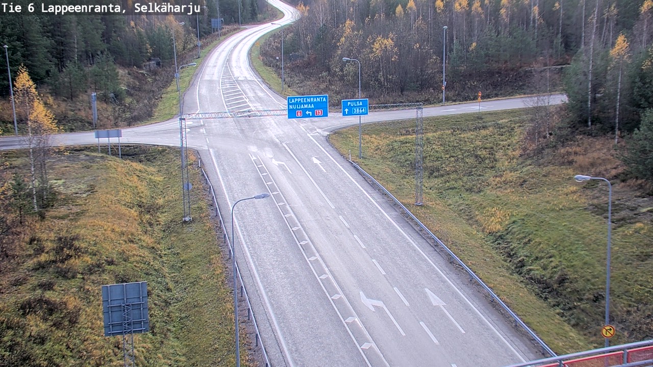 Kelikamerat Kuva Tie 6 Lappeenranta, Selkäharju, Lappeenranta, Etelä-Karjala