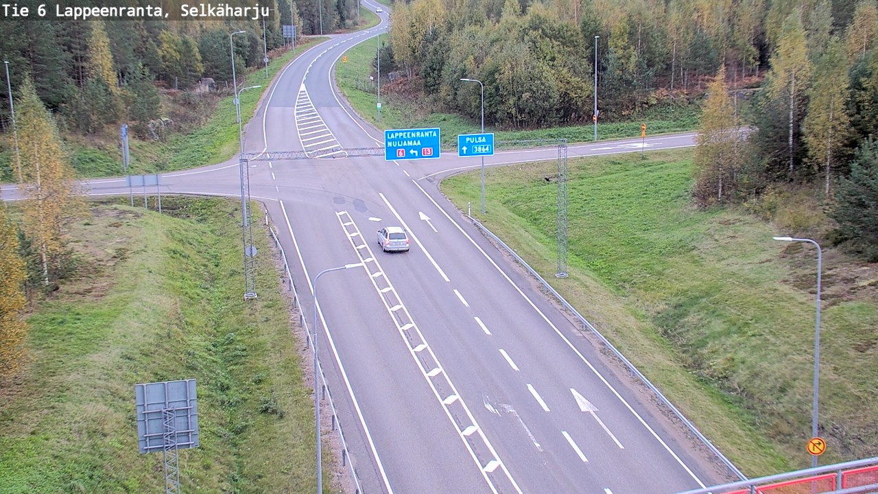 Kelikamerat Kuva Tie 6 Lappeenranta, Selkäharju, Lappeenranta, Etelä-Karjala