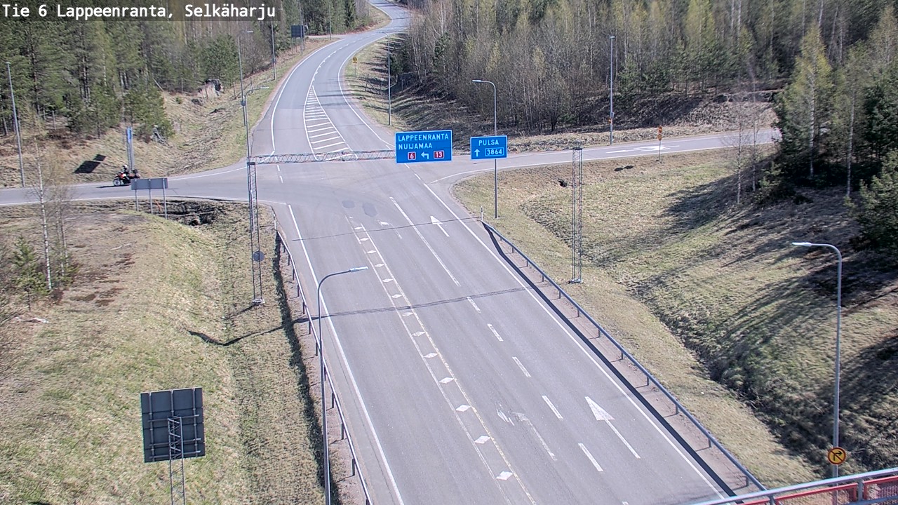 Weather Camera Image Road 6 Lappeenranta, Selkäharju, Lappeenranta, Etelä-Karjala