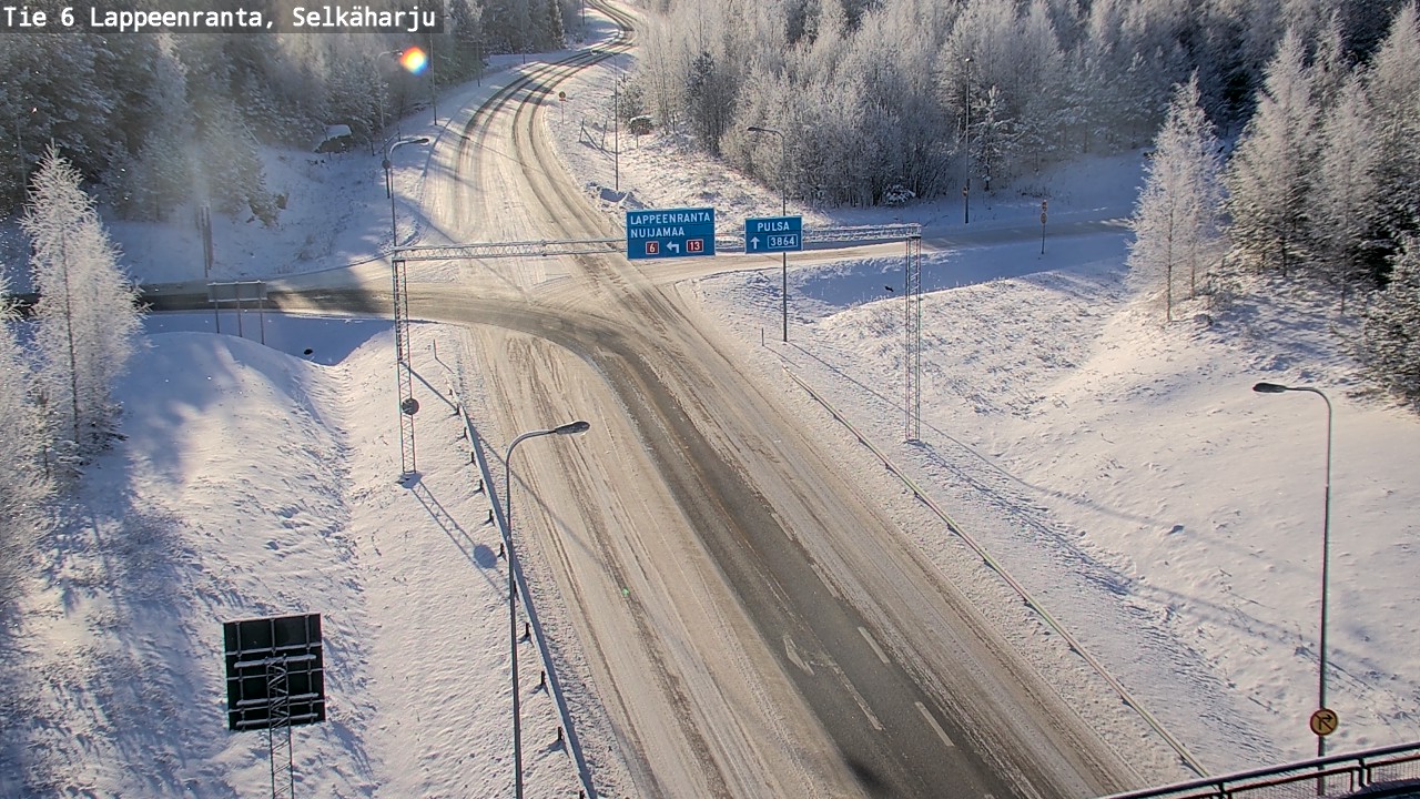 Kelikamerat Kuva Tie 6 Lappeenranta, Selkäharju, Lappeenranta, Etelä-Karjala