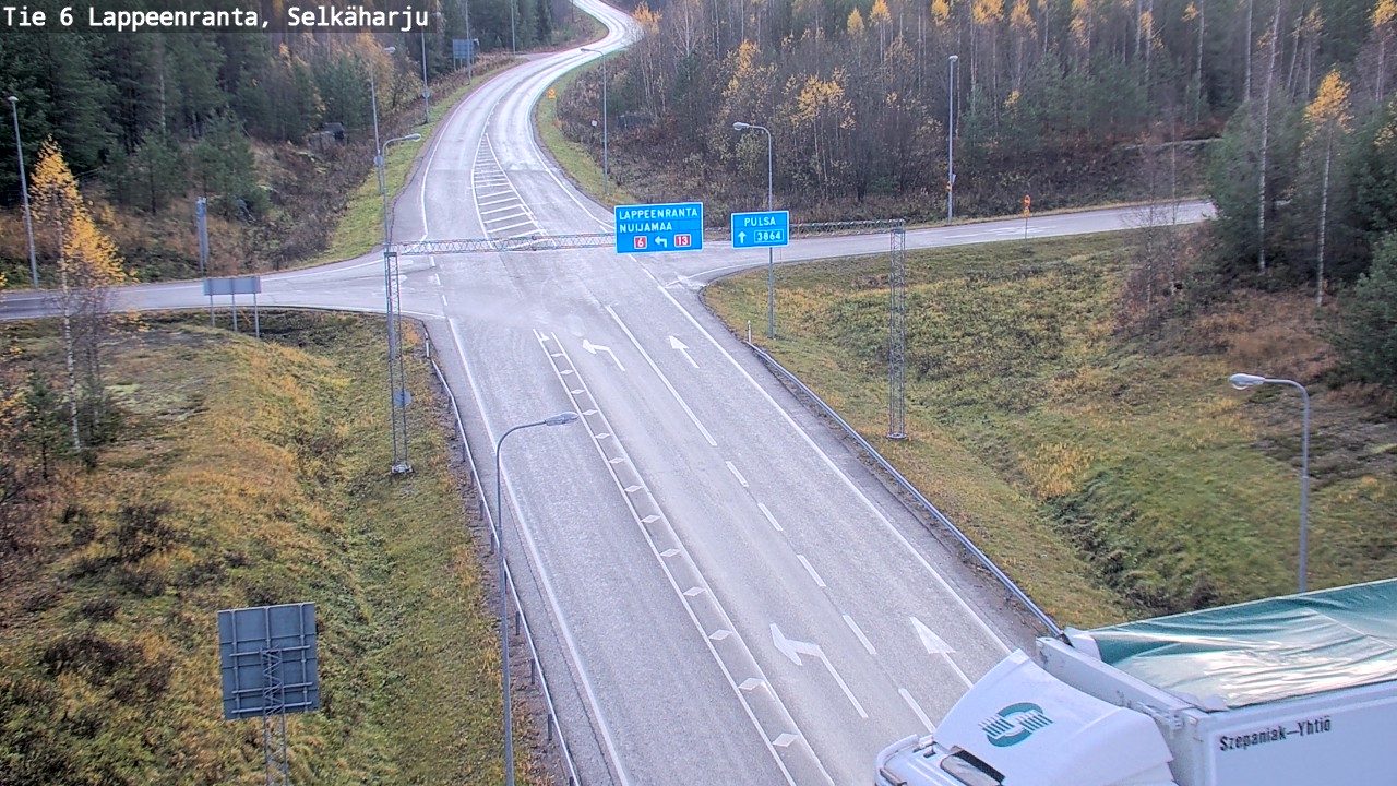 Kelikamerat Kuva Tie 6 Lappeenranta, Selkäharju, Lappeenranta, Etelä-Karjala