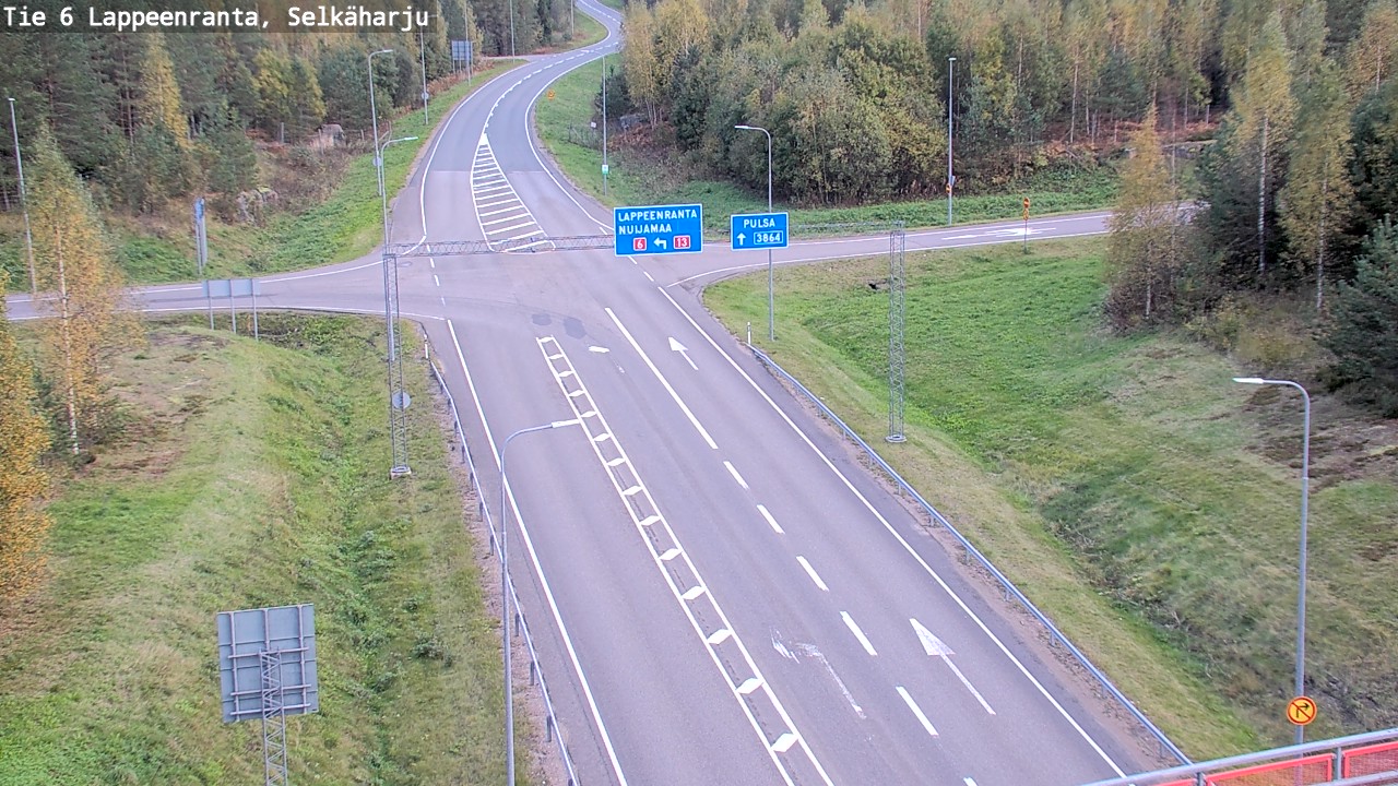 Kelikamerat Kuva Tie 6 Lappeenranta, Selkäharju, Lappeenranta, Etelä-Karjala
