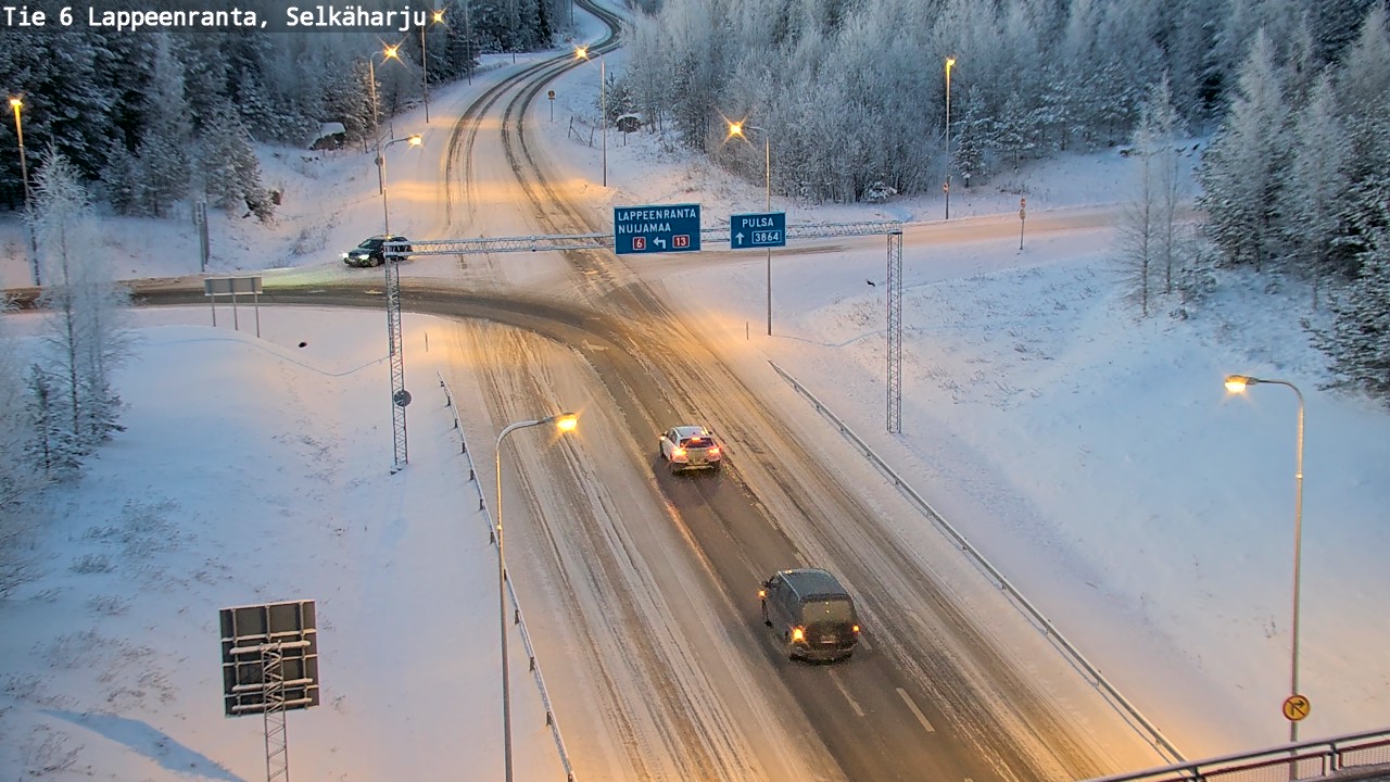 Kelikamerat Kuva Tie 6 Lappeenranta, Selkäharju, Lappeenranta, Etelä-Karjala