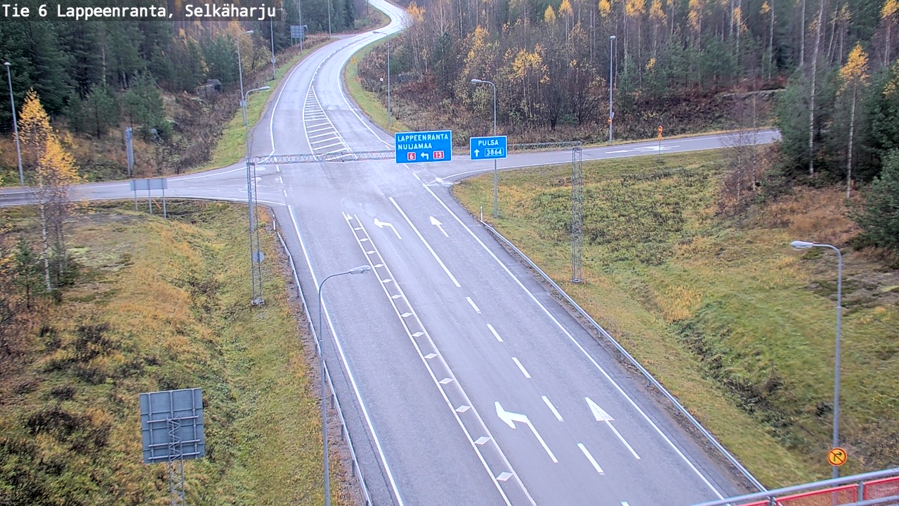 Kelikamerat Kuva Tie 6 Lappeenranta, Selkäharju, Lappeenranta, Etelä-Karjala