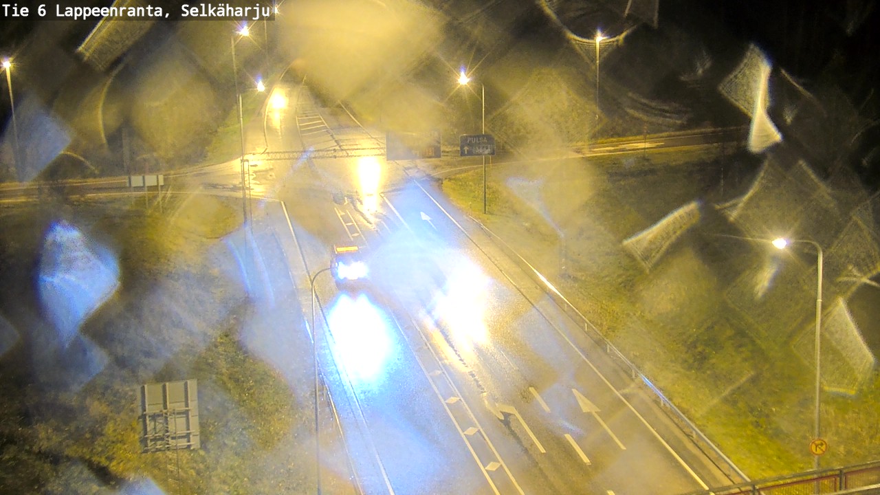 Weather Camera Image Road 6 Lappeenranta, Selkäharju, Lappeenranta, Etelä-Karjala