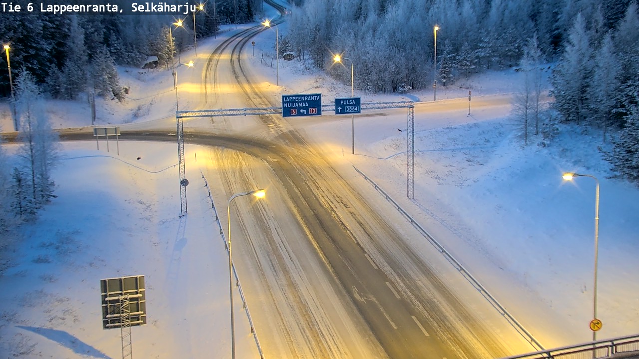 Kelikamerat Kuva Tie 6 Lappeenranta, Selkäharju, Lappeenranta, Etelä-Karjala