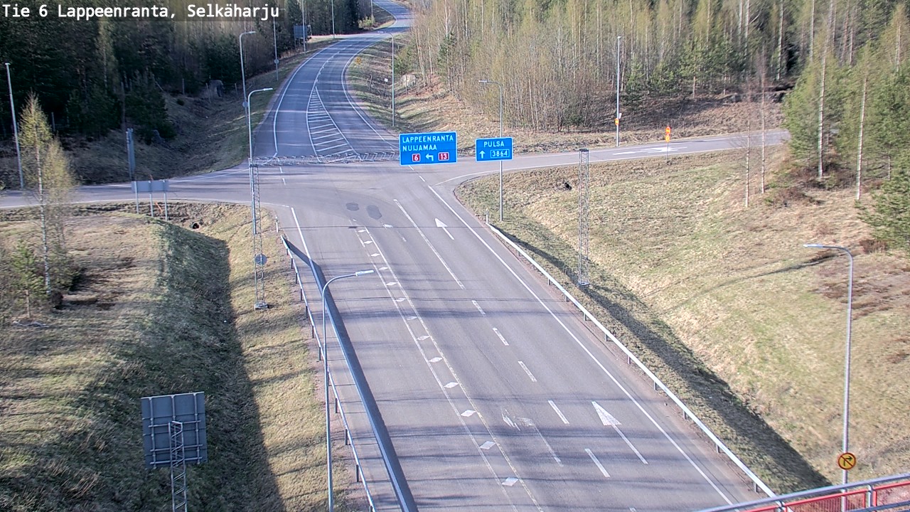 Kelikamerat Kuva Tie 6 Lappeenranta, Selkäharju, Lappeenranta, Etelä-Karjala