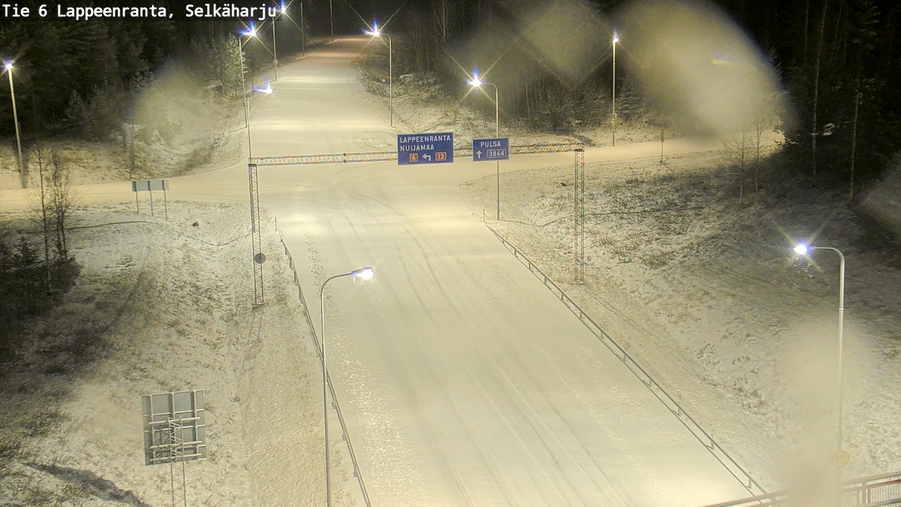 Kelikamerat Kuva Tie 6 Lappeenranta, Selkäharju, Lappeenranta, Etelä-Karjala