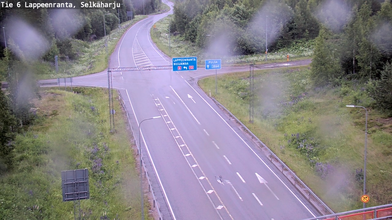 Kelikamerat Kuva Tie 6 Lappeenranta, Selkäharju, Lappeenranta, Etelä-Karjala