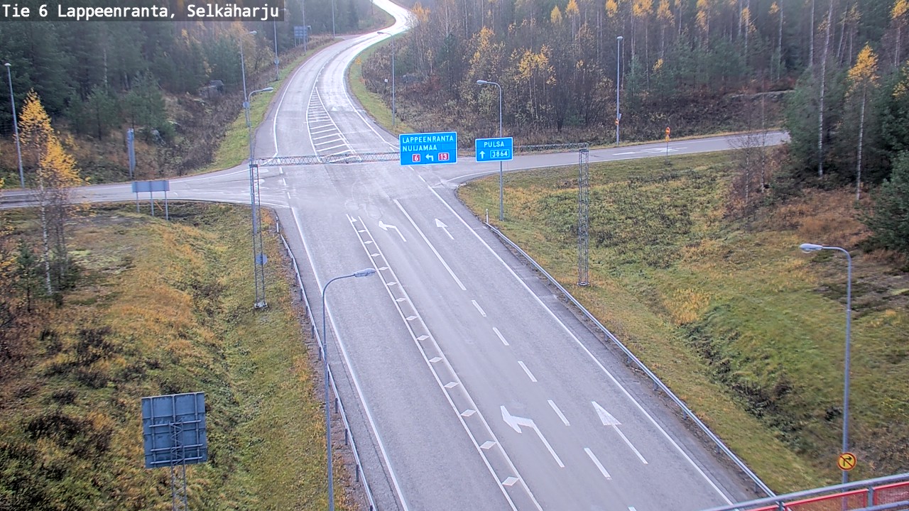 Kelikamerat Kuva Tie 6 Lappeenranta, Selkäharju, Lappeenranta, Etelä-Karjala