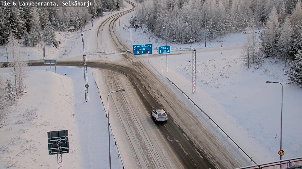 Kelikamerat Kuva Tie 6 Lappeenranta, Selkäharju, Lappeenranta, Etelä-Karjala