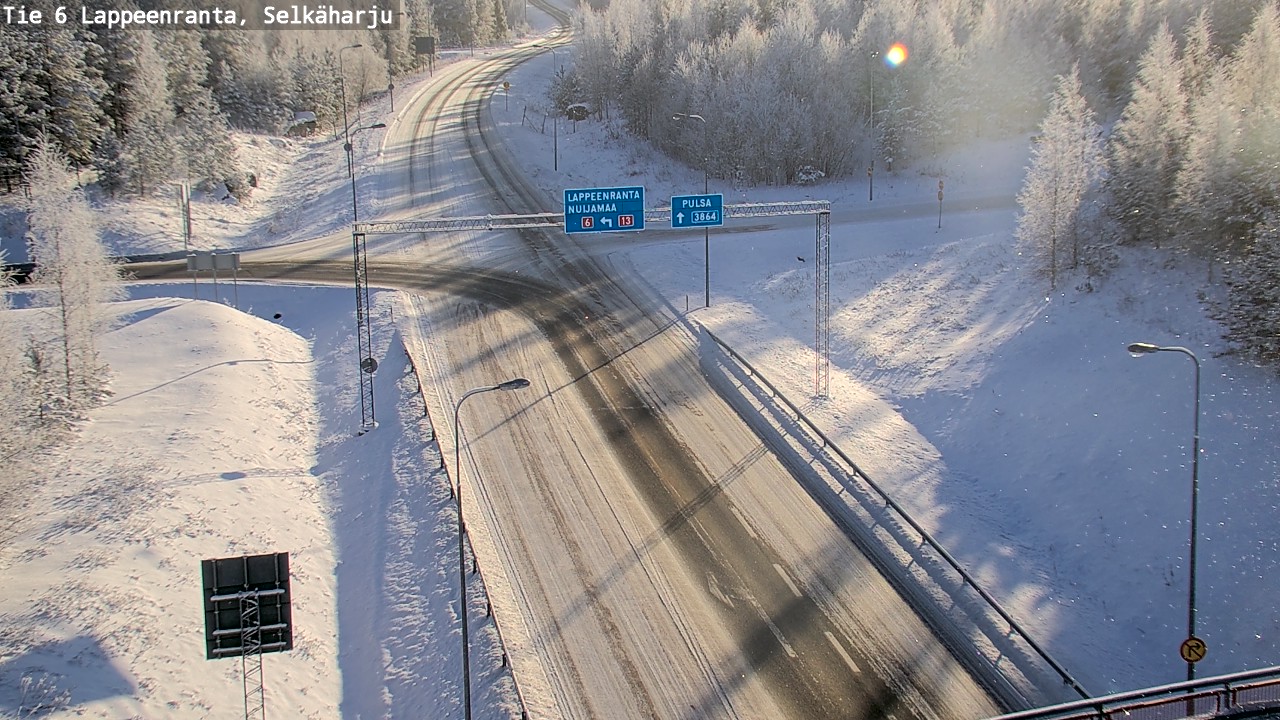 Kelikamerat Kuva Tie 6 Lappeenranta, Selkäharju, Lappeenranta, Etelä-Karjala