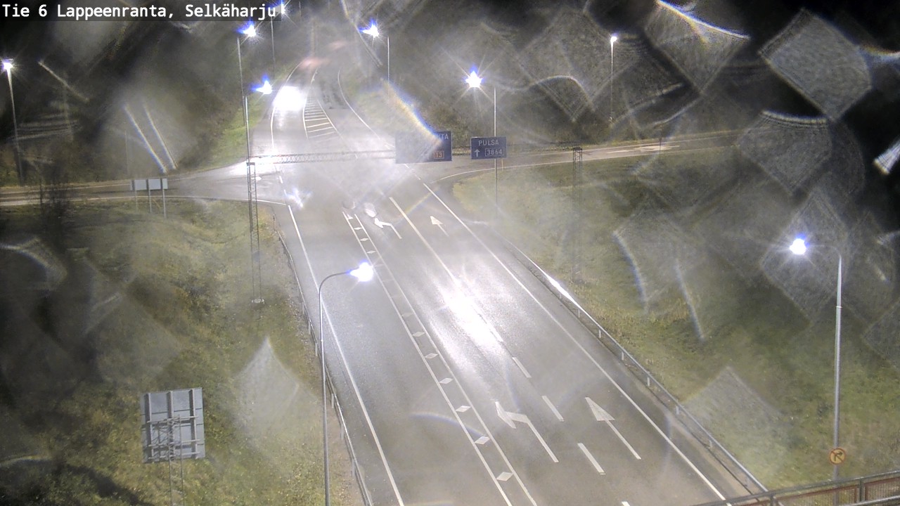 Weather Camera Image Väg 6 Villmanstrand, Selkäharju, Lappeenranta, Etelä-Karjala
