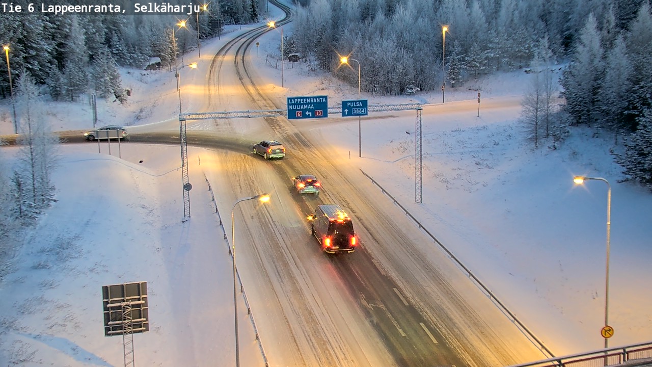 Kelikamerat Kuva Tie 6 Lappeenranta, Selkäharju, Lappeenranta, Etelä-Karjala