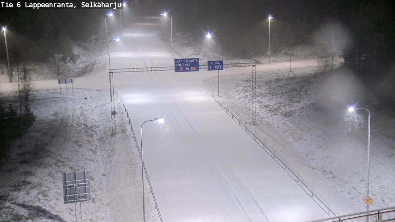 Kelikamerat Kuva Tie 6 Lappeenranta, Selkäharju, Lappeenranta, Etelä-Karjala