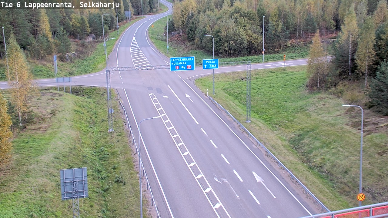 Kelikamerat Kuva Tie 6 Lappeenranta, Selkäharju, Lappeenranta, Etelä-Karjala