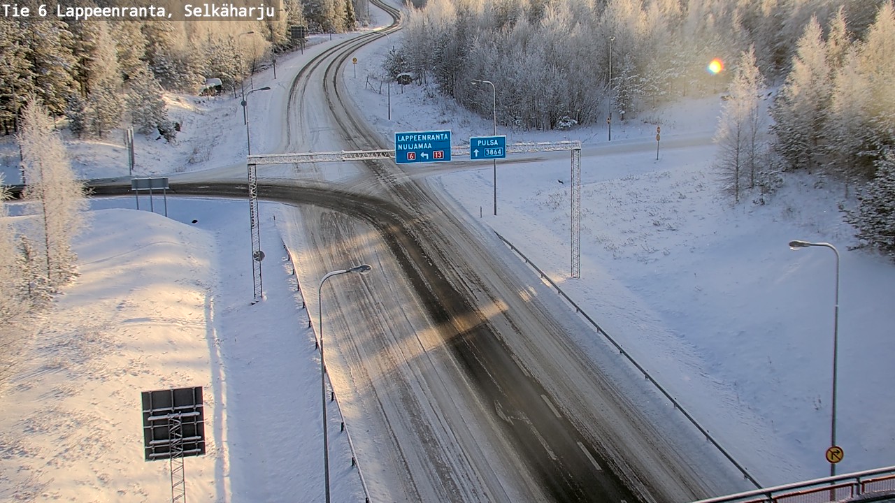 Kelikamerat Kuva Tie 6 Lappeenranta, Selkäharju, Lappeenranta, Etelä-Karjala