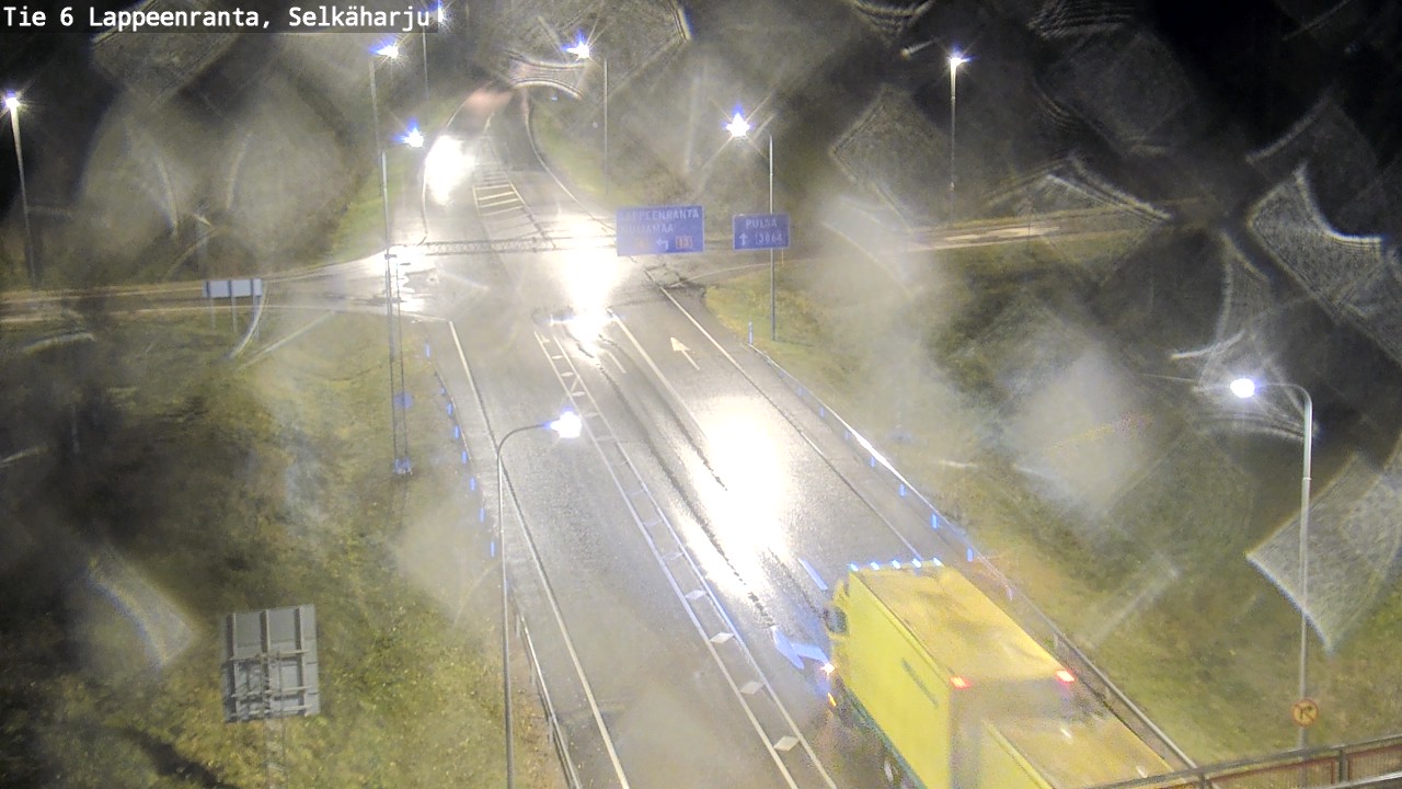 Weather Camera Image Road 6 Lappeenranta, Selkäharju, Lappeenranta, Etelä-Karjala