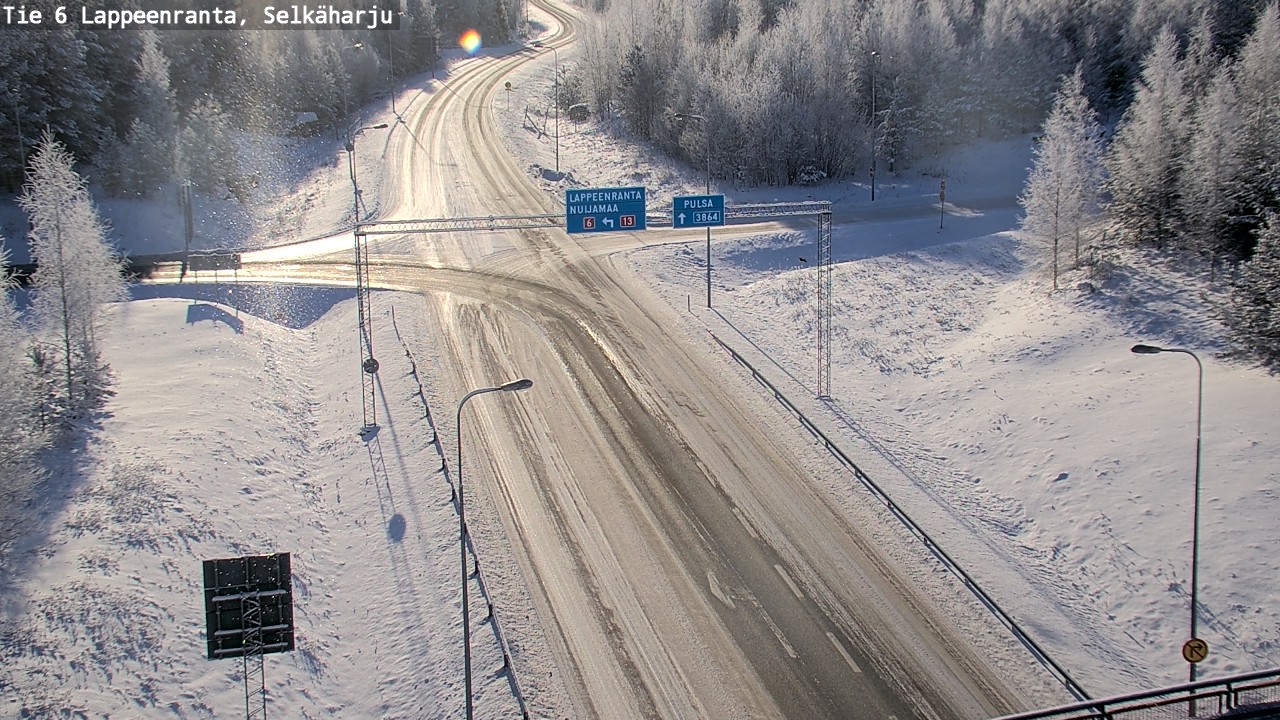 Kelikamerat Kuva Tie 6 Lappeenranta, Selkäharju, Lappeenranta, Etelä-Karjala