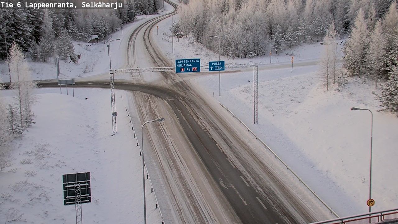 Kelikamerat Kuva Tie 6 Lappeenranta, Selkäharju, Lappeenranta, Etelä-Karjala