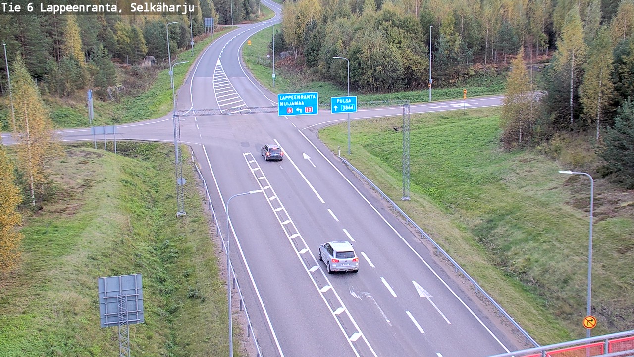 Kelikamerat Kuva Tie 6 Lappeenranta, Selkäharju, Lappeenranta, Etelä-Karjala