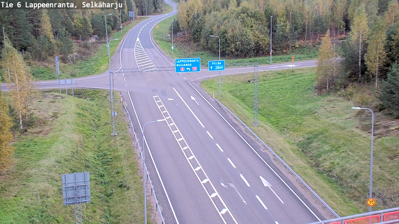 Kelikamerat Kuva Tie 6 Lappeenranta, Selkäharju, Lappeenranta, Etelä-Karjala