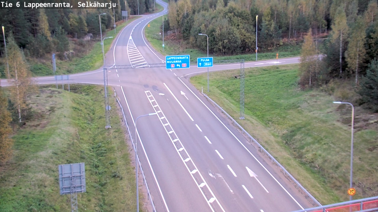 Kelikamerat Kuva Tie 6 Lappeenranta, Selkäharju, Lappeenranta, Etelä-Karjala