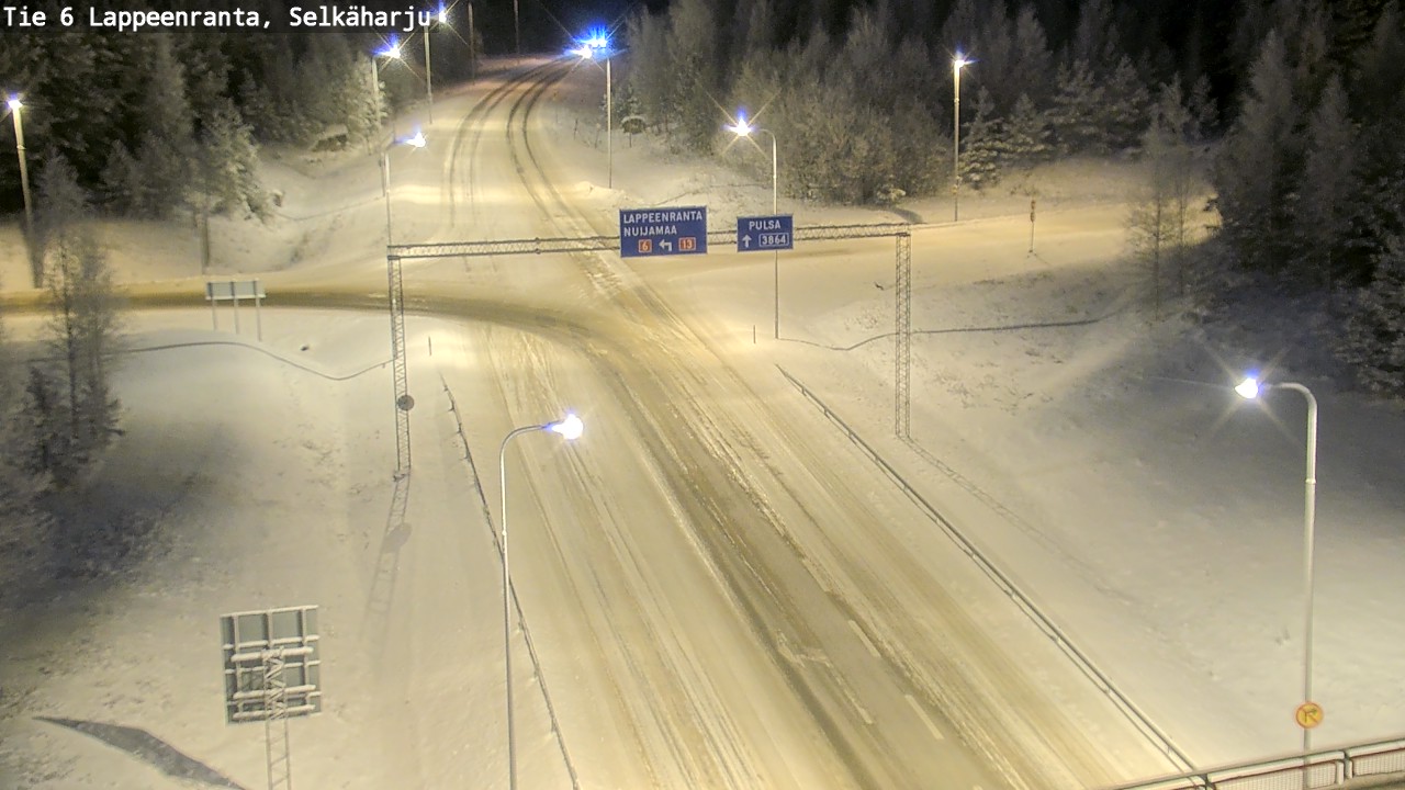 Kelikamerat Kuva Tie 6 Lappeenranta, Selkäharju, Lappeenranta, Etelä-Karjala