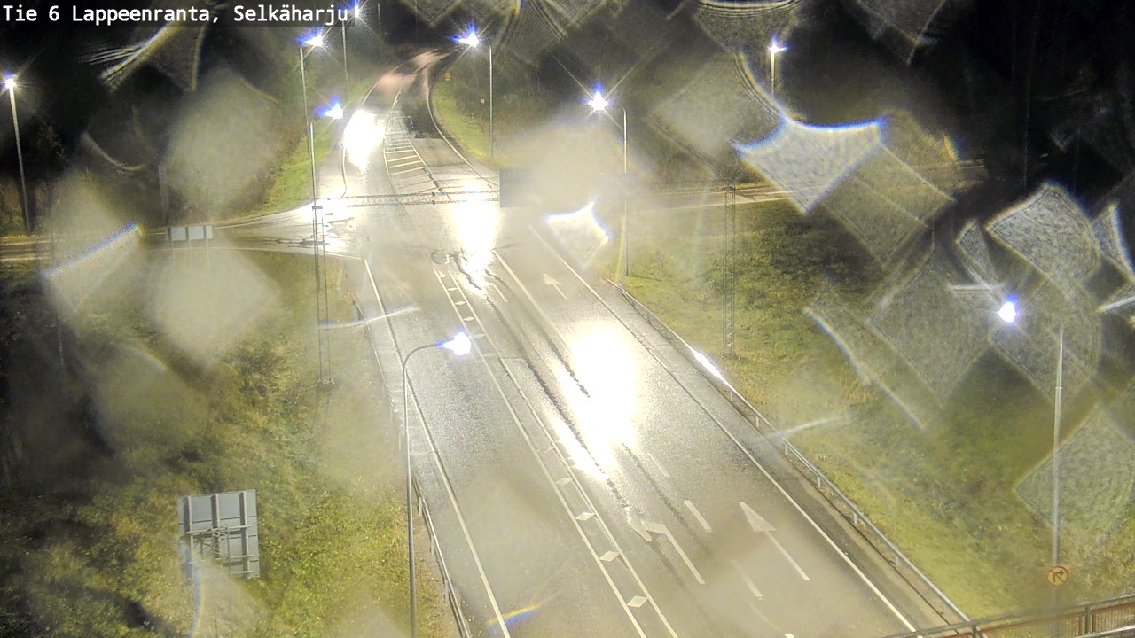 Weather Camera Image Road 6 Lappeenranta, Selkäharju, Lappeenranta, Etelä-Karjala