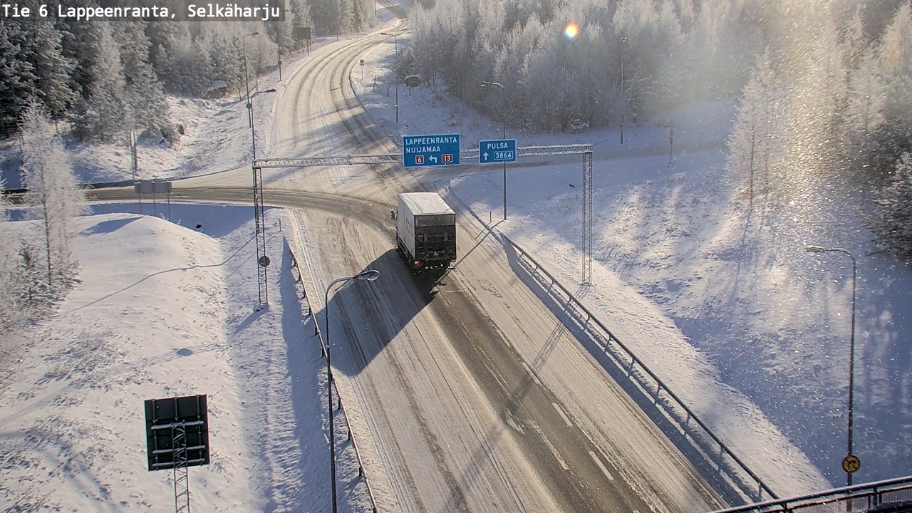 Kelikamerat Kuva Tie 6 Lappeenranta, Selkäharju, Lappeenranta, Etelä-Karjala