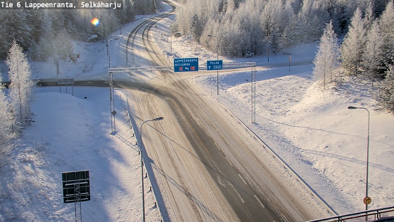 Kelikamerat Kuva Tie 6 Lappeenranta, Selkäharju, Lappeenranta, Etelä-Karjala