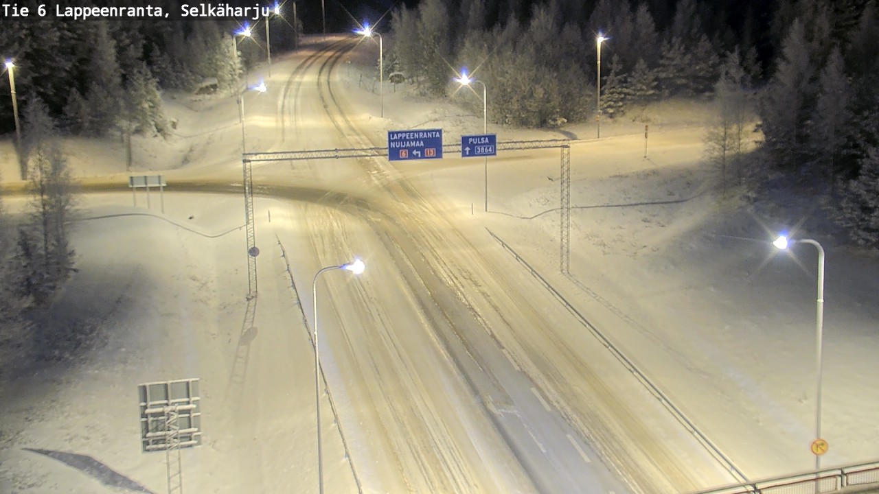 Kelikamerat Kuva Tie 6 Lappeenranta, Selkäharju, Lappeenranta, Etelä-Karjala