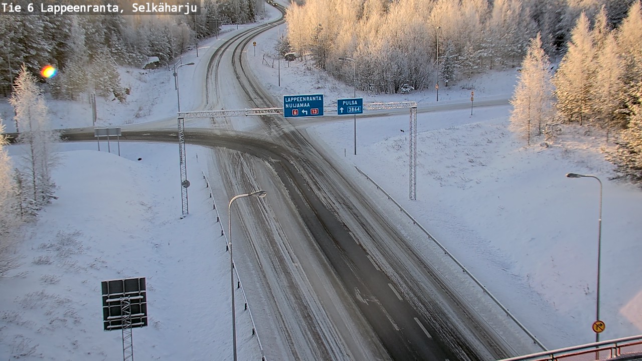 Kelikamerat Kuva Tie 6 Lappeenranta, Selkäharju, Lappeenranta, Etelä-Karjala