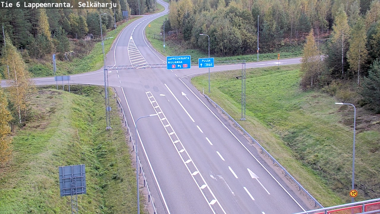 Kelikamerat Kuva Tie 6 Lappeenranta, Selkäharju, Lappeenranta, Etelä-Karjala