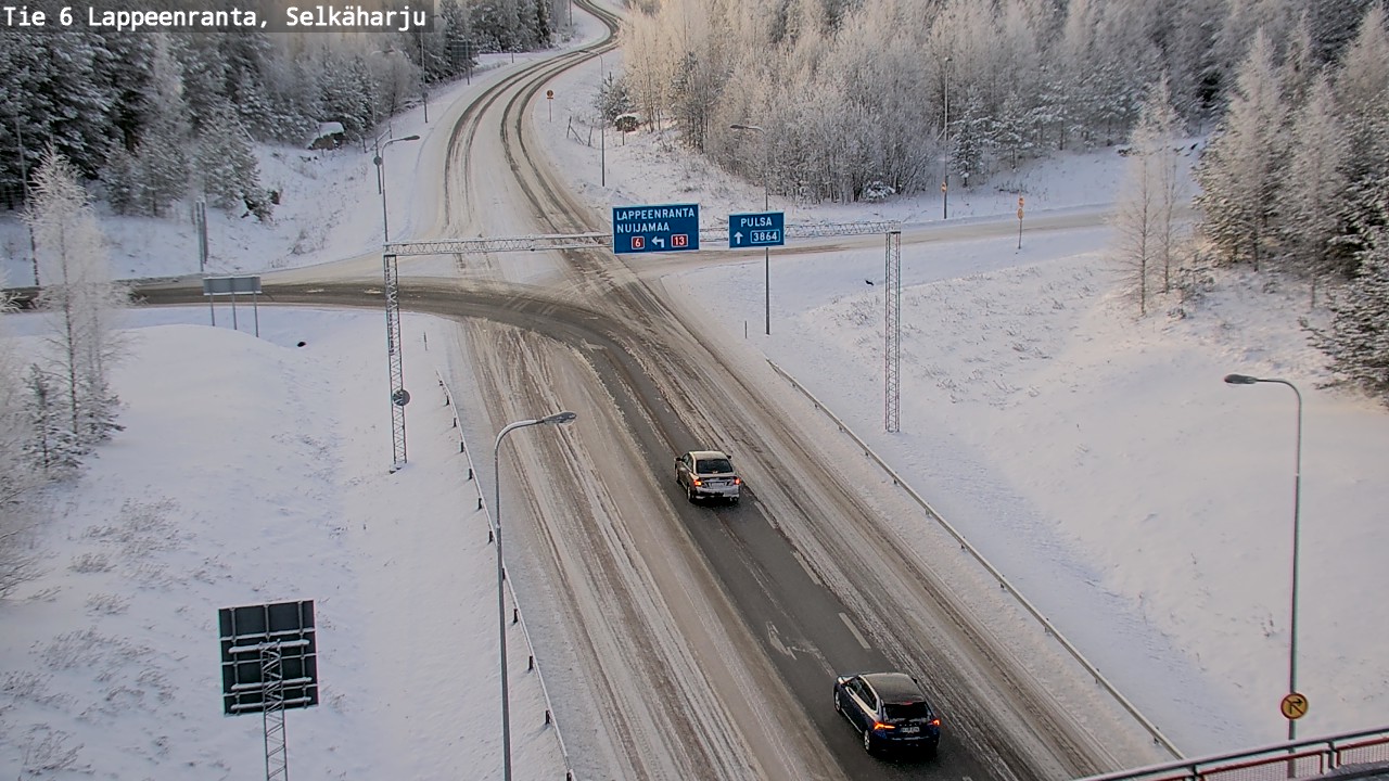 Kelikamerat Kuva Tie 6 Lappeenranta, Selkäharju, Lappeenranta, Etelä-Karjala