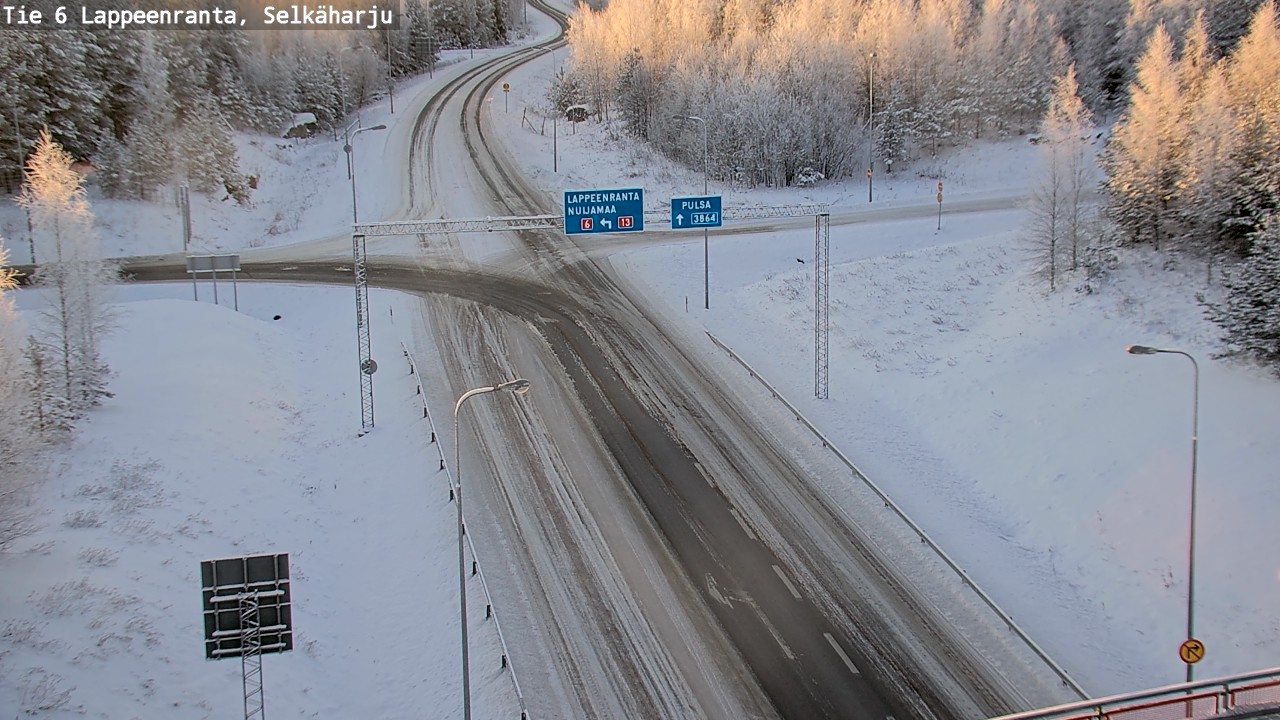 Kelikamerat Kuva Tie 6 Lappeenranta, Selkäharju, Lappeenranta, Etelä-Karjala