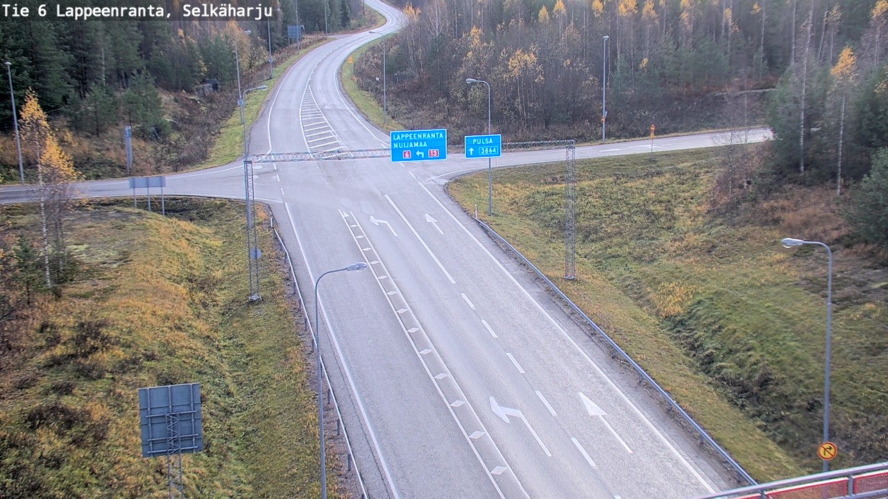 Kelikamerat Kuva Tie 6 Lappeenranta, Selkäharju, Lappeenranta, Etelä-Karjala