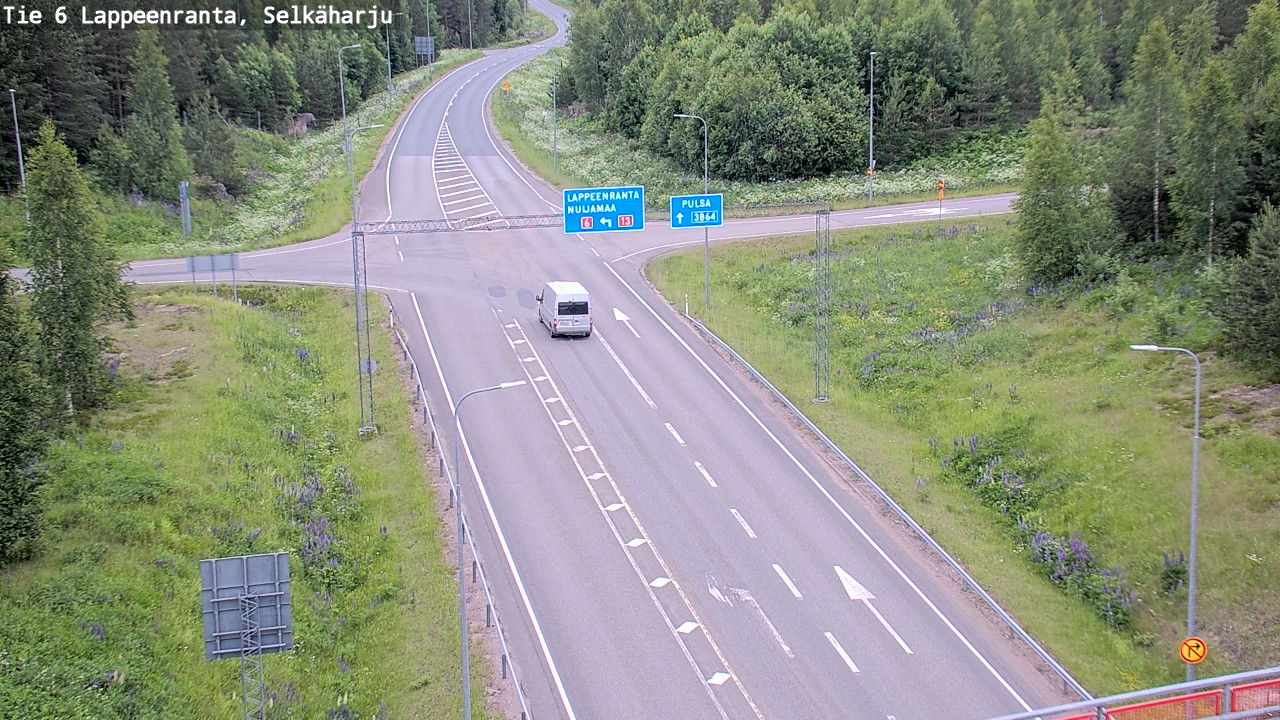 Kelikamerat Kuva Tie 6 Lappeenranta, Selkäharju, Lappeenranta, Etelä-Karjala
