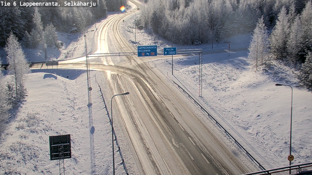 Kelikamerat Kuva Tie 6 Lappeenranta, Selkäharju, Lappeenranta, Etelä-Karjala