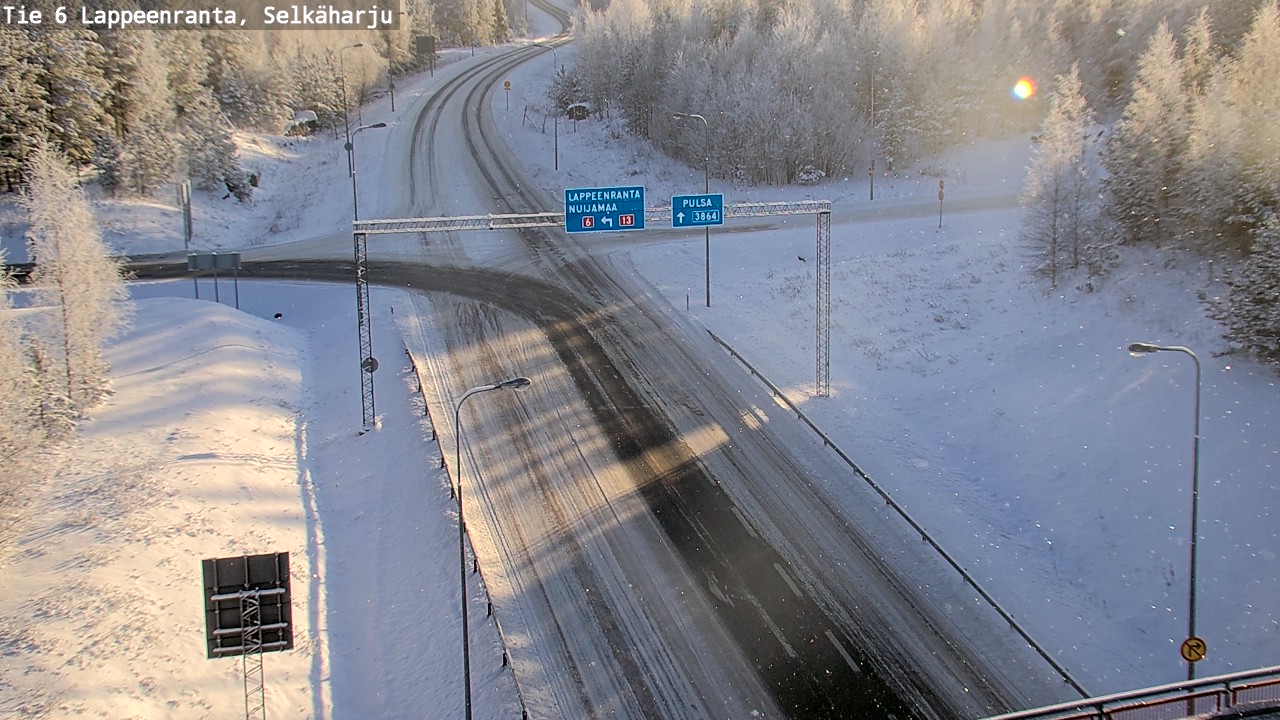 Kelikamerat Kuva Tie 6 Lappeenranta, Selkäharju, Lappeenranta, Etelä-Karjala