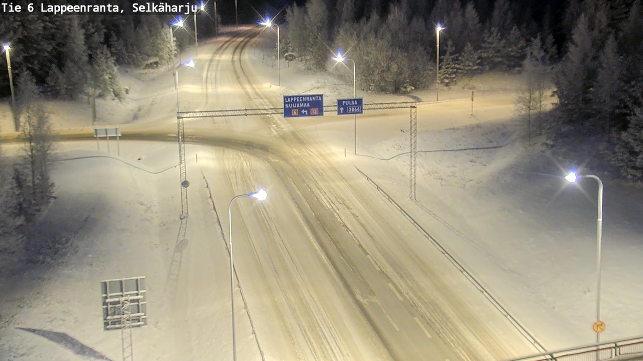 Kelikamerat Kuva Tie 6 Lappeenranta, Selkäharju, Lappeenranta, Etelä-Karjala